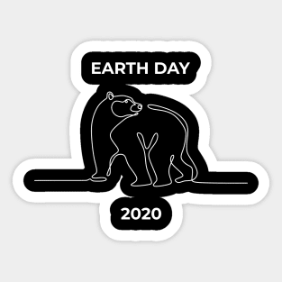 Earth Day 2020 Sticker